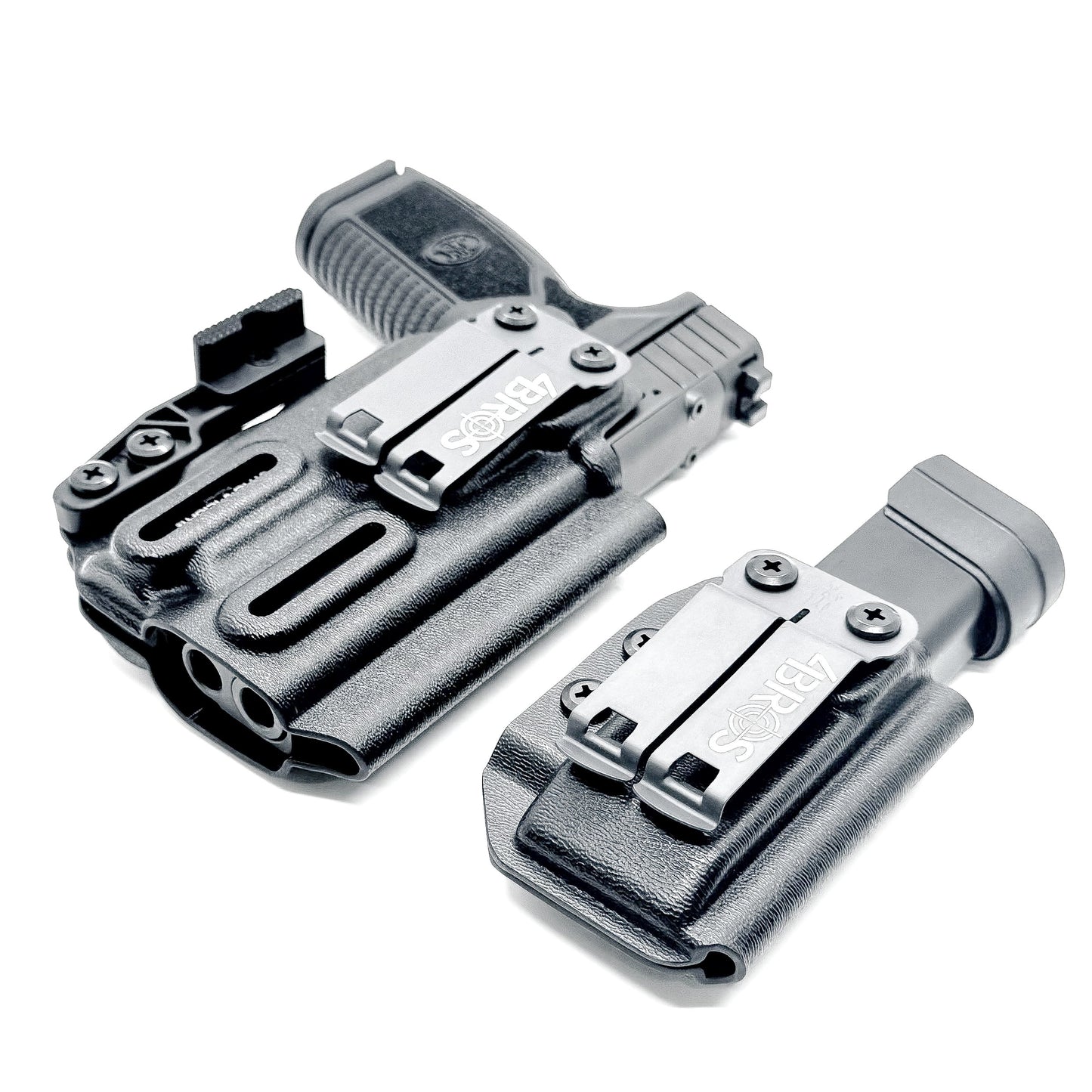 FN Reflex XL & TLR-7 Sub IWB RH Holster with Magazine Carrier Combo
