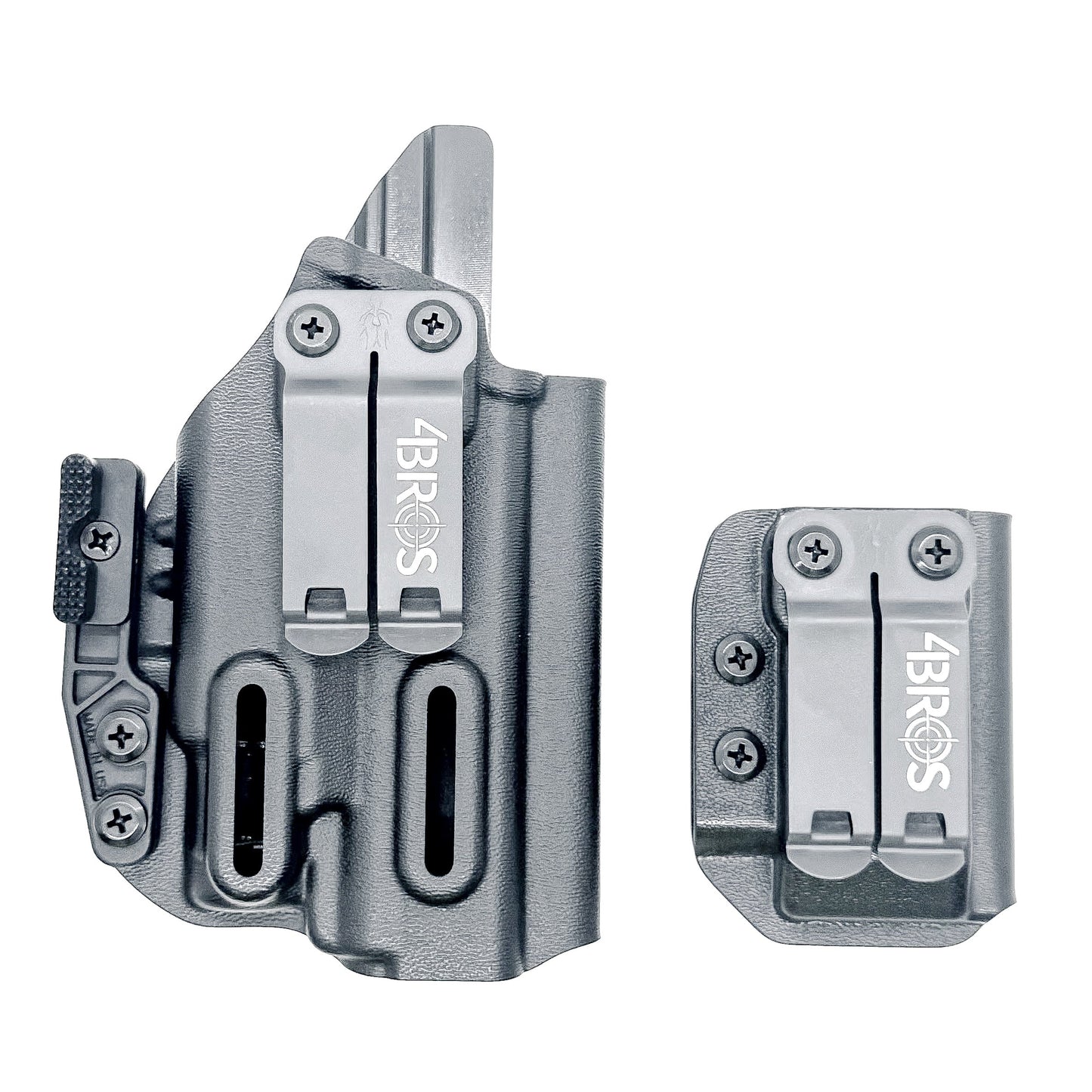 Glock 43X & 48 MOS TLR-7 Sub IWB RH Holster with Magazine Carrier Combo