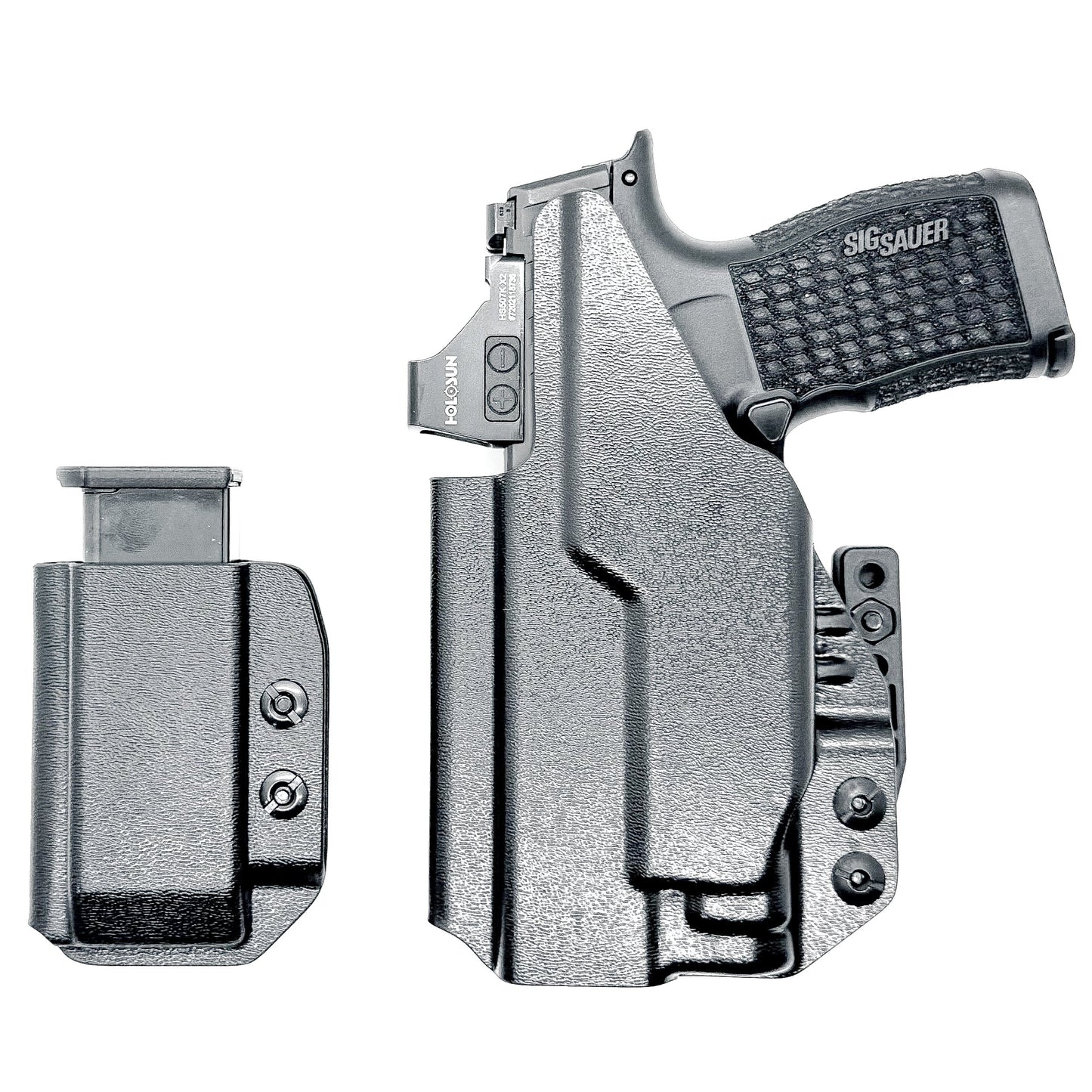 P365/P365X/P365XL & TLR-7 Sub IWB RH Holster with Magazine Carrier Combo