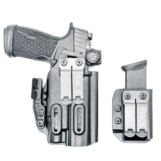 Sig P365-FUSE & TLR-7 X or HL-X IWB RH Holster with Magazine Carrier Combo