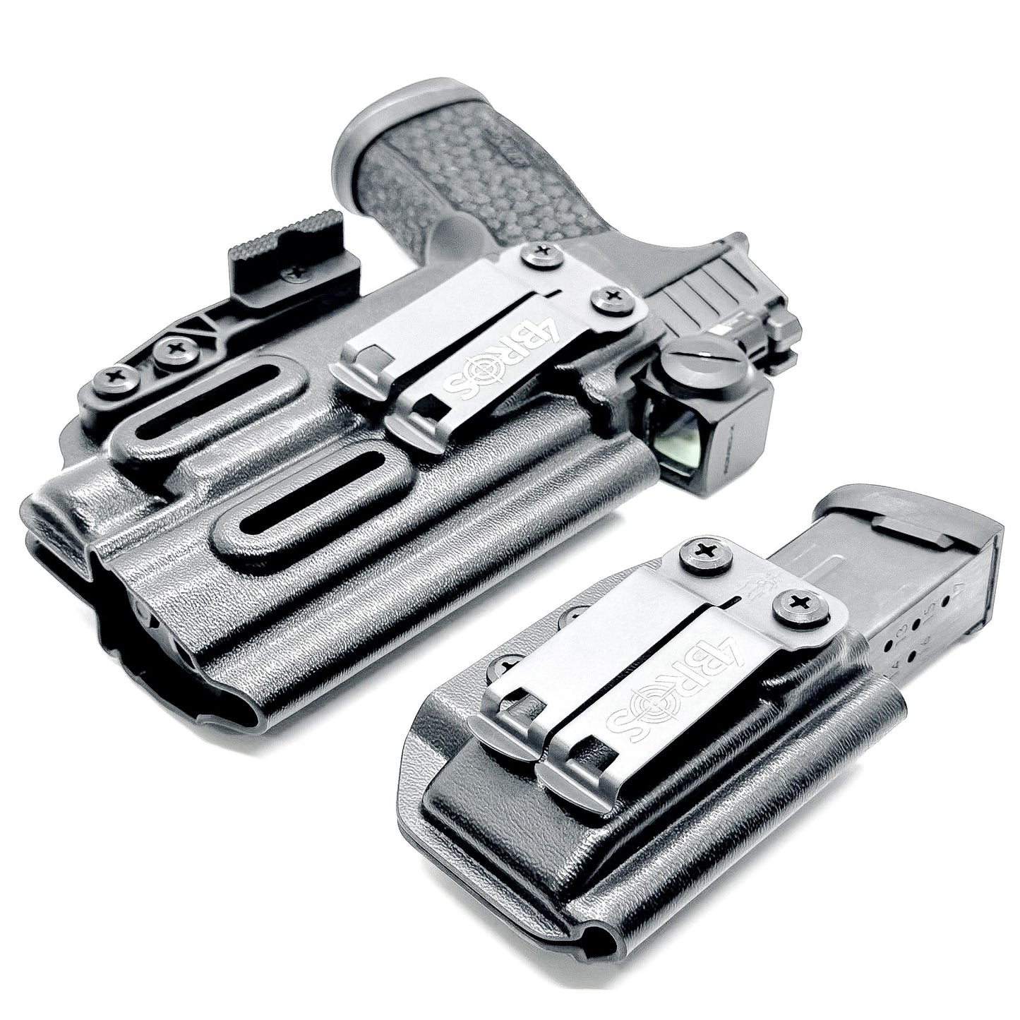 Sig P365-FUSE & TLR-7 X or HL-X IWB RH Holster with Magazine Carrier Combo