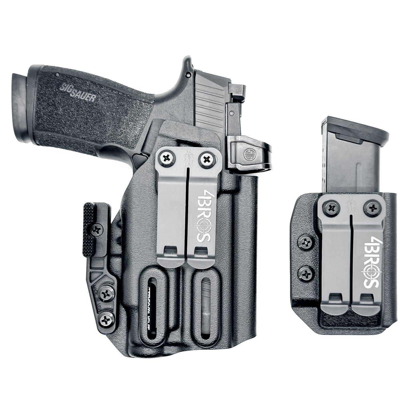 Sig P365-XMACRO & TLR-7 Sub IWB RH Holster with Magazine Carrier Combo