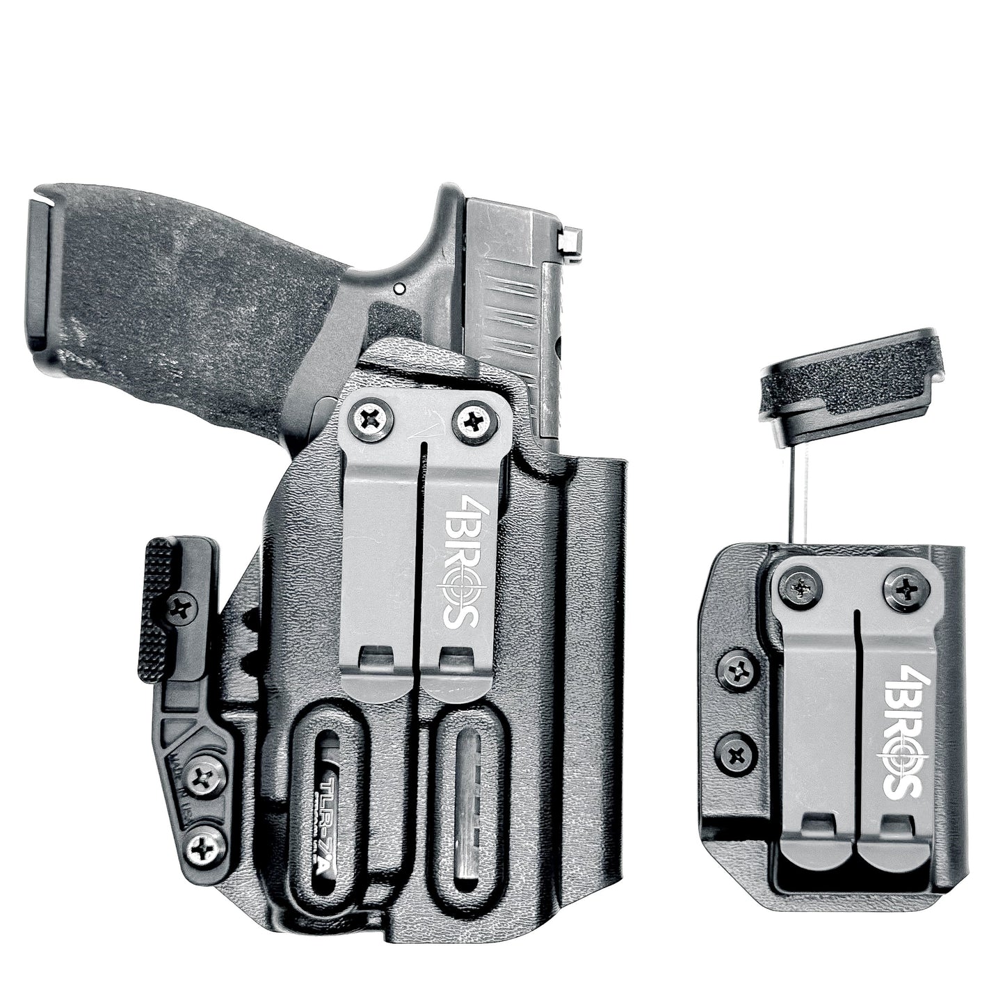 Springfield Hellcat Pro & TLR-7 X/A IWB RH Holster with Magazine Carrier Combo
