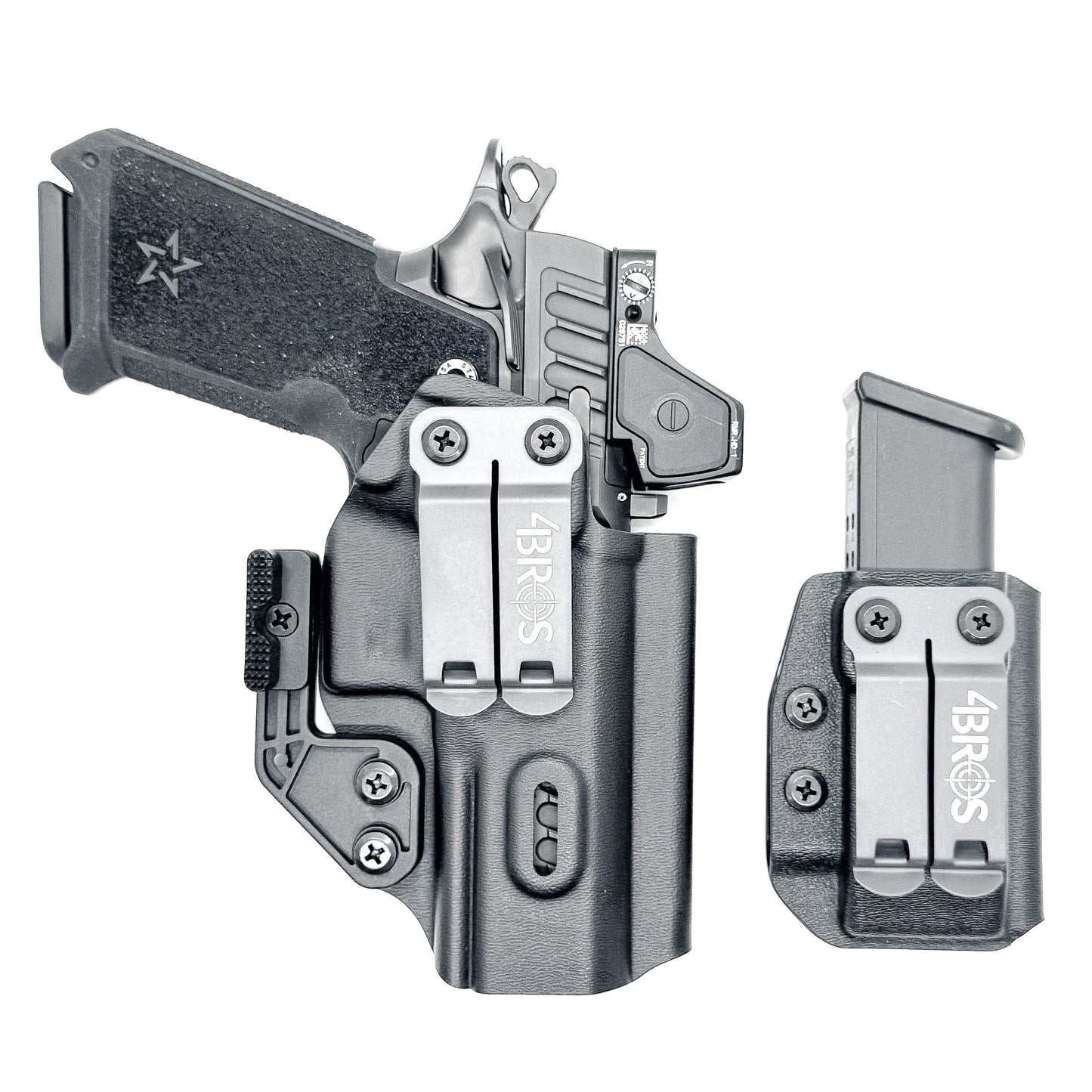 Staccato HD P4 IWB RH Holster with Magazine Carrier Combo